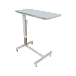 Mesa Metálica Rodable de Cama para Comer